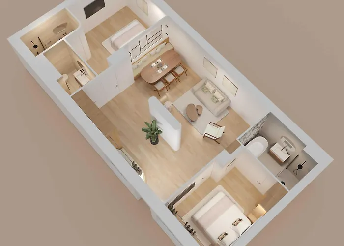 Modern - 2br 6p - Bonne-nouvelle アパート パリ
